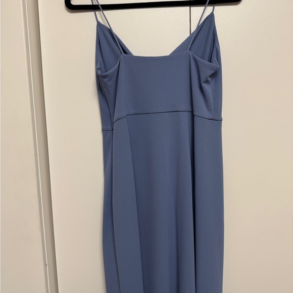 NWT Sachin & Babi Paulina 4-Way Stretch Crepe Gown –Slate Blue Slate Blue Size 6 - Picture 12 of 13
